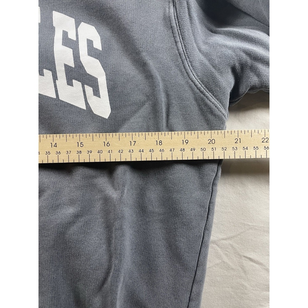 Anine Bing Sweatshirt Womens XS Los Angeles French Terry Gray Logo Pullover - Picture 6 of 11